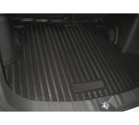 Коврик в багажник автомобиля Rival для Mitsubishi Outlander III (без органайзера) 2012-2018 2018-н.в., полиуретан, 14002004