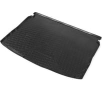 Коврик в багажник автомобиля Rival для Nissan Qashqai II Европа, Россия 2014-2019 2019-н.в., полиуретан, 14105002