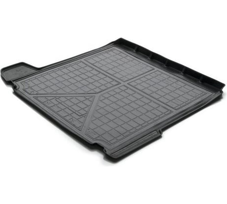 Коврик в багажник автомобиля Rival для Opel Astra J рестайлинг седан (c полноразмерной запаской) 2012-2017, полиуретан, 14202009