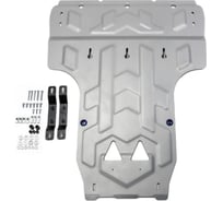 Защита картера и КПП Rival для Audi A6 2011-н.в./A6 Allroad 2012-н.в./A7 2010-2018 г.в., алюминий, 4 мм 333.0314.2