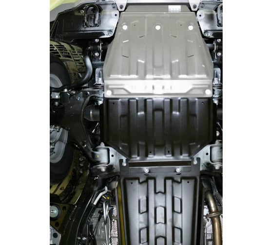 Защита картера Rival для Lexus LX 2007-2021/Toyota Land Cruiser 200 2007-2015-н.в 333.5713.2