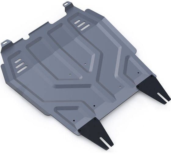 Защита картера и КПП Rival для Citroen C4, Mitsubishi, Lancer, Outlander, Peugeot, ал. 4 мм 333.4037.1 1