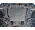 Защита картера и КПП Rival для Citroen C4, Mitsubishi, Lancer, Outlander, Peugeot, ал. 4 мм 333.4037.1 3