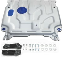 Защита картера и КПП Rival для Hyundai Solaris/Kia Rio, алюминий, 3 мм 333.2369.1