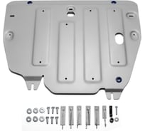 Защита картера и КПП Rival для Jaguar, алюминий, 4 мм 333.3103.1