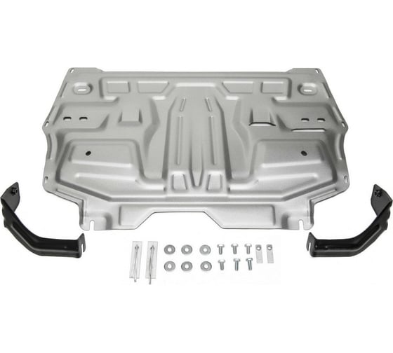 Защита картера и КПП Rival Jetta VA3/Seat Ibiza/Skoda Fabia/Fabia RS/Rapid/Roomster/Volkswagen Polo 333.5842.1 1
