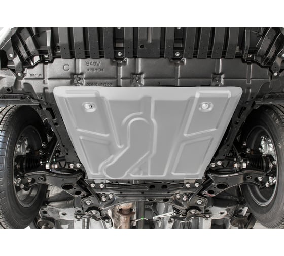 Защита картера и КПП Rival для Toyota RAV4 XA30 рестайлинг (V - 2.0; 2.2D; 2.4; 3.5) 2010-2013/Toyota RAV4 CA40 (V - 2.0; 2.0D; 2.2D) 2012-2019 333.5709.1