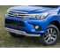 Защита переднего бампера d76+d57 Rival для Toyota Hilux VIII (кроме Exclusive) 2015-2018/Hilux VIII рестайлинг (кроме Black Onyx) 2020-н.в., нерж. сталь, R.5716.001 1