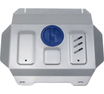 Защита радиатора и картера Rival для Toyota Fortuner 4WD 2017-н.в./Hilux 4WD 2015-н.в 3.9502.1