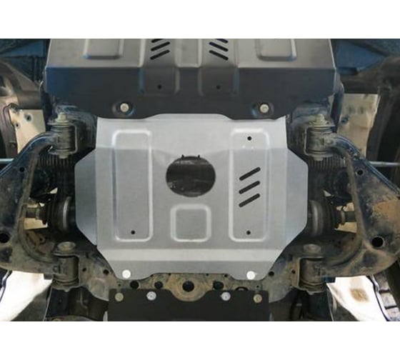 Защита радиатора и картера Rival для Toyota Fortuner 4WD 2017-н.в./Hilux 4WD 2015-н.в 3.9502.1