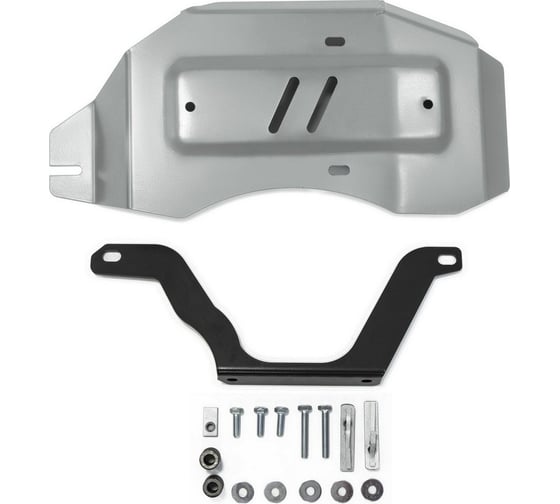Защита редуктора Rival для Nissan Qashqai 4WD, алюминий 4 мм 333.4150.1