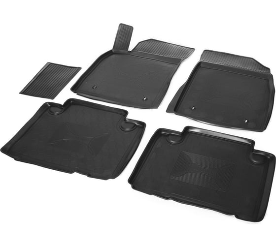 Коврики салона Rival для Geely Emgrand X7 5-дв. 2013-н.в., 5 шт. 11902001 1