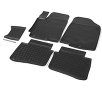 Коврики салона Rival для Hyundai Solaris седан/хэтчбек, 2010-2017 г.в, 5 шт. 12305001