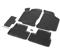 Коврики салона для Lada Kalina I, II седан, хэтчбек,универсал, универсал Cross 2004-2018,5 шт. Rival 16002001