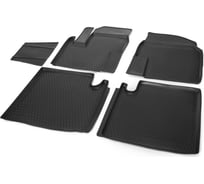 Коврики салона Rival для Lifan X60 5-дв. 2013-н.в., 5 шт 13301001