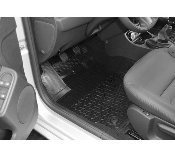 Коврики салона Rival для Nissan Terrano 2WD/4WD 2017-н.в./Renault Duster 2WD/4WD, 5 шт. 14701007