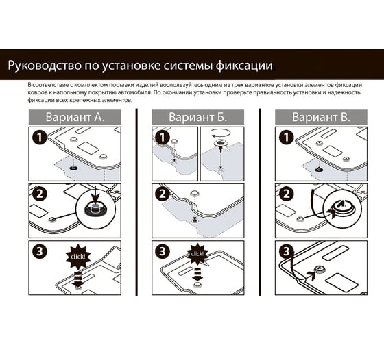 Коврики салона Rival для Renault Duster 5-дв. 2WD 2010-2015, 5 шт 14701001