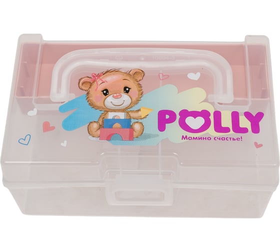 Контейнер для детской дорожной аптечки Полимербыт POLLY 0.8 л 433092000