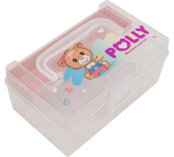 Контейнер для детской дорожной аптечки Полимербыт POLLY 0.8 л 433092000