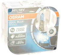 Автолампа, 2шт. OSRAM H1 55 P14.5s+20% BLUE INTENSE, 4200K 12V,1,10 64150CBI-HCB