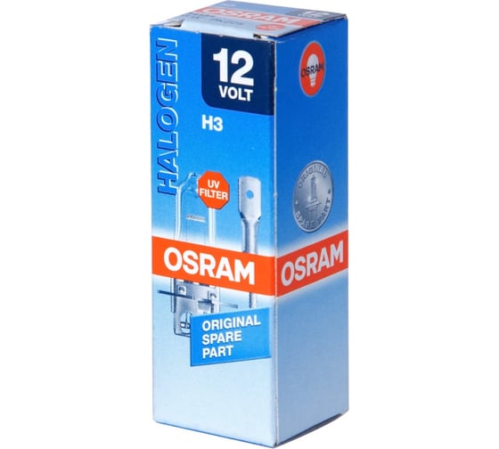Автолампа OSRAM H3 55 PK22s 12V ,10,100 HIT 64151