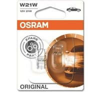 Автолампа, 2шт. OSRAM W21W W3 16d 12V,1,10,50 7505-02B 15873983