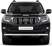 Защита переднего бампера PT Group одинарная Ø63мм (НПС) TOYOTA LC Prado 150 2017-, TPR220207
