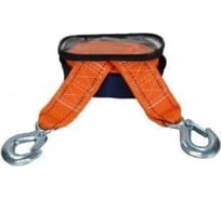 Буксировочный трос PT Group в сумке 5 т, 2 крюка, длина 4,5 м, ТРС006