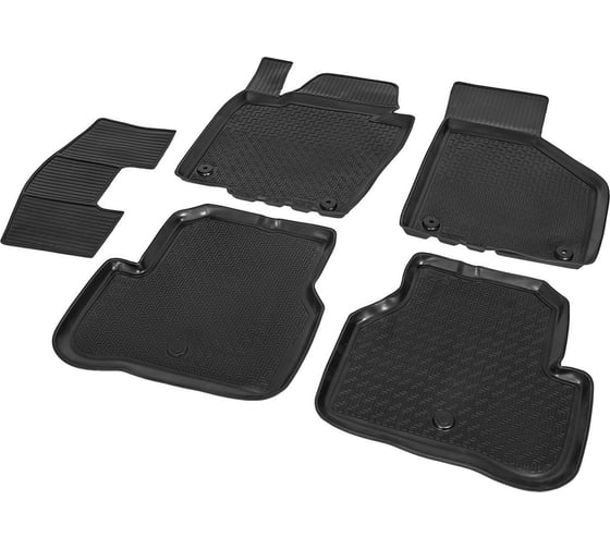 Коврики салона Rival для Volkswagen Passat B7 2010-2015, 5 шт. 15803001 1
