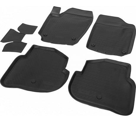 Коврики салона Rival для Volkswagen Polo седан 2010-н.в., 5 шт. 15804003