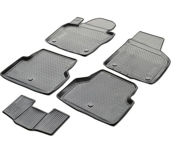 Коврики салона Rival для Volkswagen Tiguan 5-дв., 2011-2017 г.в., 5 шт. 15805001
