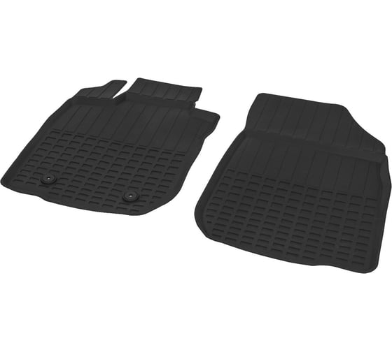 Литьевые коврики салона Rival для Lada Largus фургон 2012-н.в, 2 шт. 66003001 1