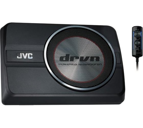Сабвуфер JVC корпусной, компактный, 20 см, активный CW-DRA8