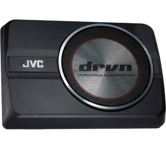 Сабвуфер JVC корпусной, компактный, 20 см, активный CW-DRA8