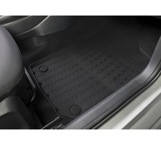 Коврики салона Rival литьевые, для Volkswagen Polo, седан, 2009-н.в, 5 шт. 65804001