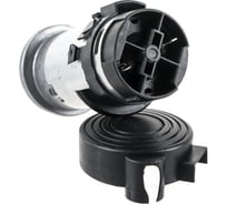 Звуковой воздушный сигнал 1 рожковый, хром , с компрессором 12 V, 390 мм , комплект AUTOVIRAZH AV-016002