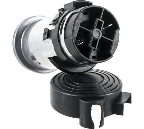 Звуковой воздушный сигнал 1 рожковый, хром , с компрессором 12 V, 390 мм , комплект AUTOVIRAZH AV-016002