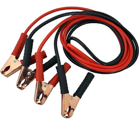 Пусковые провода 300 А в пакете с ручками, комплект AUTOVIRAZH AV-950300