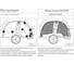 Подкрылок Rival задний левый для Nissan Terrano 4WD 2014-2016 2016-, 44108001 6