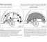 Подкрылок Rival задний левый, для Renault Sandero 2014- г.в. 44703001 2