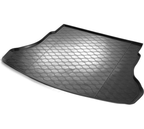 Коврик в багажник автомобиля Rival для Hyundai Solaris II седан 2017-2020 2020-н.в./Kia Rio IV седан 2017-2020 2020-н.в., полиуретан, 12305008