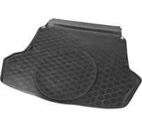 Коврик в багажник автомобиля Rival для Hyundai Sonata VII LF рестайлинг седан 2017-2019/Kia Optima IV седан (Luxe, Prestige, GT, GT Line) 2016-2018 2018-н.в., полиуретан, 12807003