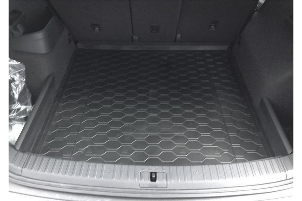 Коврик в багажник автомобиля Rival для Skoda Kodiaq (5 мест) 2017-н.в ...