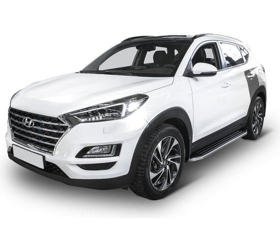 Алюминиевые пороги Rival Premium для Kia Sportage 2016-, 173 см, 2 шт  A173ALP.2309.2