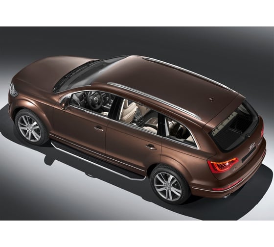 Пороги на автомобиль Rival Premium Volkswagen Touareg II 2010-2018, 193 см, 2 шт. A193ALP.5801.3