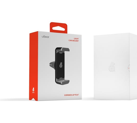 Держатель для мобильного телефона с креплением для вентиляции uBear Air Vent Car Mount Black CM02BL01-SP