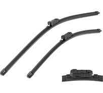 Бескаркасная щетка стеклоочистителя комплект, 650/500 мм LYNXauto XF6550P