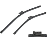 Бескаркасная щетка стеклоочистителя комплект, 600/480 мм LYNXauto XF6048B