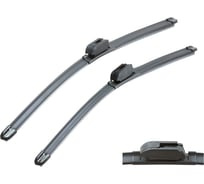 Бескаркасная щетка стеклоочистителя комплект, 550/530 мм LYNXauto XF5553H