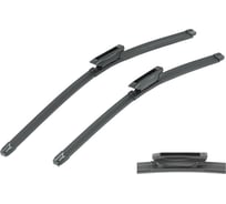 Бескаркасная щетка стеклоочистителя комплект, 550/480 мм LYNXauto XF5548R